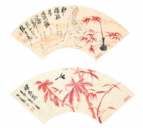 張友憲  觀音鏡框 55*20cm